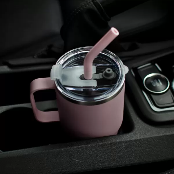 Sursip 30oz Insulated MugTumbler With Lid and StrawStainless Steel Vacuum TumblerKeep Cold and HotBPA FreeLeak ProofDishwasher SafeCar HolderGiftsTravel MugCoffee TumblerBlack1PackInjection CeramicOrange