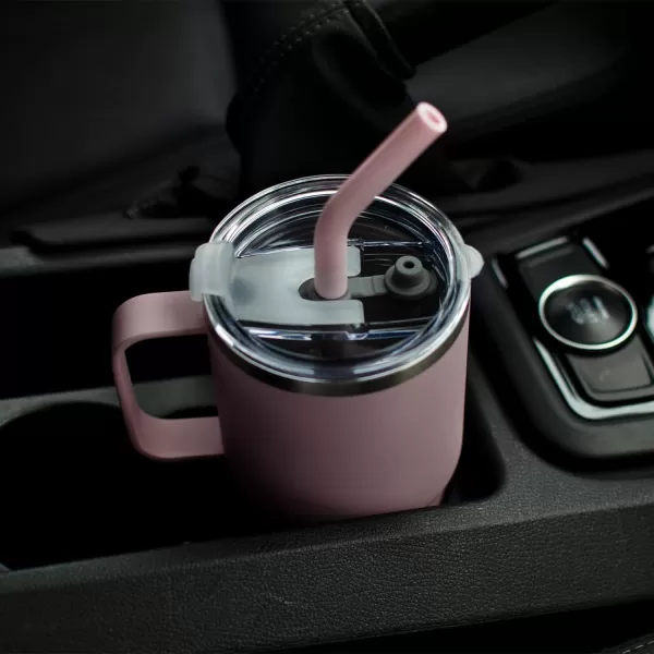 Sursip 30oz Insulated MugTumbler With Lid and StrawStainless Steel Vacuum TumblerKeep Cold and HotBPA FreeLeak ProofDishwasher SafeCar HolderGiftsTravel MugCoffee TumblerBlack1PackInjection CeramicPink