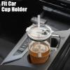 imageSursip 40 oz Glass Tumbler with Handle and Simple Flip Straw Lid Leakproof Reusable Iced Coffee Cup with Silicone Sleeve Car Cup Holder Friendly Office Travel  Ideal Gifts for Women ampamp MenKhaki
