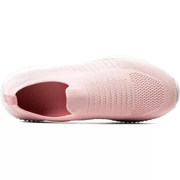 Akk Walking Shoes for Women  Slip on Memory Foam Lightweight SneakersPink