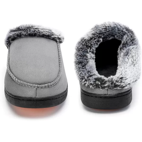 Mens Cozy House Slippers  Warm Soft Classic Memory Foam Home Slippers IndoorOutdoor