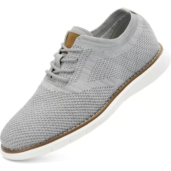 Akk Mens Dress Oxfords Shoes  Casual Business Lightweight Mesh SneakersMixgray