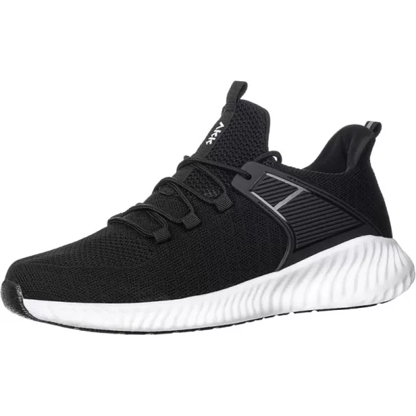 Akk Running Tennis Walking Shoes for Men Gym Casual Mens Fashion Athletic Non Slip Sports Sneakers Black 95