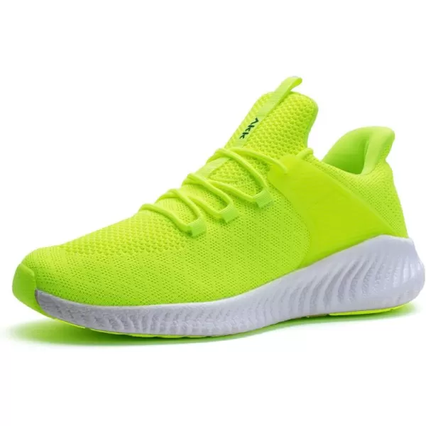 Walking Tennis Shoes for Men  Running Sneakers Slip on Shoes Mens Jogging Casual Lightweight Breathable Athletic Sport Gym Green 10