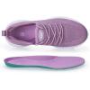 imageWomens Walking Tennis Shoes  Slip On Memory Foam Lightweight Casual Sneakers for Gym Travel Work1803lightpurple