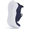 imageWomens Walking Tennis Shoes  Slip On Memory Foam Lightweight Casual Sneakers for Gym Travel Work1803navy