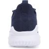 imageWomens Walking Tennis Shoes  Slip On Memory Foam Lightweight Casual Sneakers for Gym Travel Work1803navy