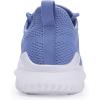 imageWomens Walking Tennis Shoes  Slip On Memory Foam Lightweight Casual Sneakers for Gym Travel Work1803skyblue