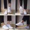 imageWomens Walking Tennis Shoes  Slip On Memory Foam Lightweight Casual Sneakers for Gym Travel Work1803white