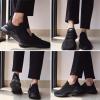 imageAkk Womens Walking Tennis Shoes  Slip On Memory Foam Lightweight Casual Sneakers for Gym Travel WorkAllblack