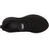 imageAkk Womens Walking Tennis Shoes  Slip On Memory Foam Lightweight Casual Sneakers for Gym Travel WorkAllblack