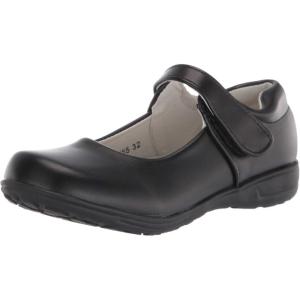 imageGirls Mary Jane School Uniform Shoes Strap Dress Uniform Flats Black ToddlerLittle GirlBig GirlBlack