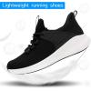 imageWomens Running Workout Shoes  Non Slip Lightweight Gym Mesh Sneakers for Walking Tennis Training Outdoor Sport BlackWhite Size 85 US