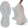 imageWomens Running Workout Shoes  Non Slip Lightweight Gym Mesh Sneakers for Walking Tennis Training Outdoor Sport White Size 85 US