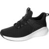 imageWomens Running Workout Shoes  Non Slip Lightweight Gym Mesh Sneakers for Walking Tennis Training Outdoor Sport BlackWhite Size 7 US