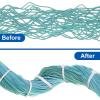 image2000 Pcs 14 Zip Ties Heavy Duty Plastic Zip Wire 49 lb Tensile Strength UV Resistant Cable Ties Self Locking Wraps for Indoor and Outdoor WhiteWhite