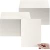 imageGeosar 50 Sheet Linen Cardstock Invitation Cardstock Heavyweight Printer Paper 92lb 250gsm Index Cards for Printer Cover Postcards Blank Flash Note Greeting BeigeBeige