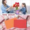 imageGeosar 50 Sheet Linen Cardstock Invitation Cardstock Heavyweight Printer Paper 92lb 250gsm Index Cards for Printer Cover Postcards Blank Flash Note Greeting BeigeColorful