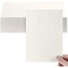 imageGeosar 50 Sheet Linen Cardstock Invitation Cardstock Heavyweight Printer Paper 92lb 250gsm Index Cards for Printer Cover Postcards Blank Flash Note Greeting BeigeBeige