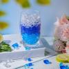image450 Pieces Fake Ice Cubes Diamonds Ice Rocks Acrylic Stones Crystals Plastic Cubes Gems Vase Rocks Centerpiece Vase Filler Gems for Weddings Party Decoration Display Table Scatter 2 Sizes RoyalblueRoyalblu