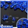 image450 Pieces Fake Ice Cubes Diamonds Ice Rocks Acrylic Stones Crystals Plastic Cubes Gems Vase Rocks Centerpiece Vase Filler Gems for Weddings Party Decoration Display Table Scatter 2 Sizes RoyalblueRoyalblu