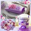 imageGeosar 120 Pcs Small Flowers for Crafts Mini Faux Flowers Artificial Silk Fabric Floral Arrangement Decorations for DIY Wreath Bouquets Wedding Bridal Baby Shower Home DecorPurpleCoquette StylePurple
