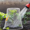 imageGeosar 20 Pcs 9 inch Chicken Wire Cloche Plant Protector Cover Metal Garden Cloche Dome for Plants Chicken Wire Protection Basket with Garden Stakes for Avoiding Rabbit Bird Small Animals Eat BlackWhite