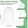 imageGeosar 20 Pcs 9 inch Chicken Wire Cloche Plant Protector Cover Metal Garden Cloche Dome for Plants Chicken Wire Protection Basket with Garden Stakes for Avoiding Rabbit Bird Small Animals Eat BlackWhite
