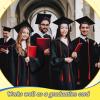 imageGeosar 48 Pcs Graduation Cords Honor Cords with Tassel for Bachelor Master Doctor Graduation Ceremonies Blue and WhiteRed