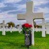 imageGeosar Cemetery Vases for Grave Metal Flower Butterfly Cemetery Vases Memorial Flower Holder with Spike Grave Marker Floral Cemetery Decorations for Grave Lawn Yard Outdoor FuneralMomMom