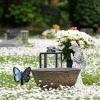 imageMom Memorial Stakes Cemetery Grave Plaque Stake Markers Memorial Butterfly Plaques for Outdoors Sympathy Garden Stake Acrylic Waterproof Garden Grave DecorationCute StyleElegant Style