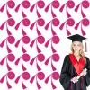 imageGeosar 48 Pcs Graduation Cords Honor Cords with Tassel for Bachelor Master Doctor Graduation Ceremonies Blue and WhitePurple Red