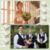 imageGeosar 20 Pcs Wedding Corsage and Boutonniere Set Homecoming Artificial Corsage Wristlet and Boutonniere for Men Women Bride Bridesmaid Wedding Flowers Accessories Prom Suit Decorations White