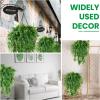 imageGeosar 110 Pcs Artificial Hanging Plants 32 Inch Hanging Boston Ferns Plastic Fake Plants for Wall Room Garden Wedding Garland Indoor Outdoor Decoration No Basket48