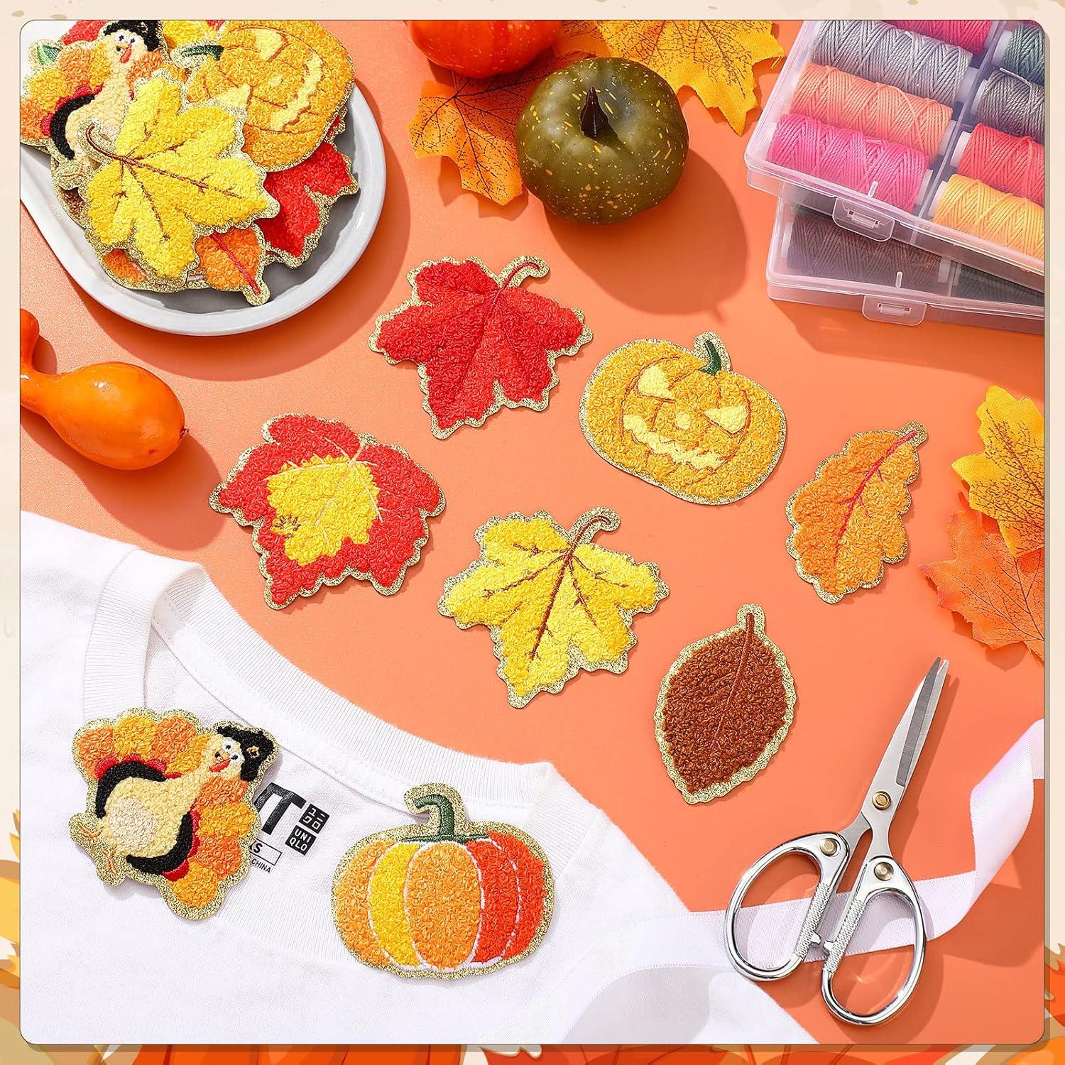 imageGeosar 20 Pcs Halloween Self Adhesive Patches Boo Cute Ghost Sew on Stickers Applique Washable for DIY Crafts T Shirt Clothing Jackets Backpacks Jeans Party Decorations Pink BooTurkey