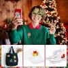 imageGeosar 20 Pcs Halloween Self Adhesive Patches Boo Cute Ghost Sew on Stickers Applique Washable for DIY Crafts T Shirt Clothing Jackets Backpacks Jeans Party Decorations Pink BooLollipop