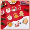imageGeosar 20 Pcs Halloween Self Adhesive Patches Boo Cute Ghost Sew on Stickers Applique Washable for DIY Crafts T Shirt Clothing Jackets Backpacks Jeans Party Decorations Pink BooSanta