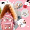 imageGeosar 20 Pcs Halloween Self Adhesive Patches Boo Cute Ghost Sew on Stickers Applique Washable for DIY Crafts T Shirt Clothing Jackets Backpacks Jeans Party Decorations Pink BooPink Ghost