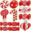 imageGeosar 20 Pcs Halloween Self Adhesive Patches Boo Cute Ghost Sew on Stickers Applique Washable for DIY Crafts T Shirt Clothing Jackets Backpacks Jeans Party Decorations Pink BooRed Candy