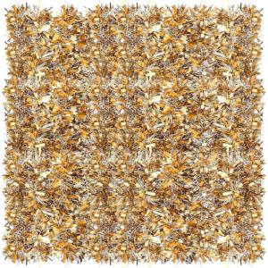 imageGeosar 262 Feet Christmas Tinsel Garland Decoration Metallic Tinsel Twist Garland Halloween Christmas Tree Artificial Hanging Ornament for Birthday Party DecorationBlueLight Gold  Silver