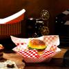 imageGeosar 100 Pcs Gingham Party Supply Disposable Paper Food Tray Bulk Disposable Food Boat with Checkered Wax Paper Sheet Checkered Wrapping Supply for Carnival Picnic Birthday Party Orange BlackRed