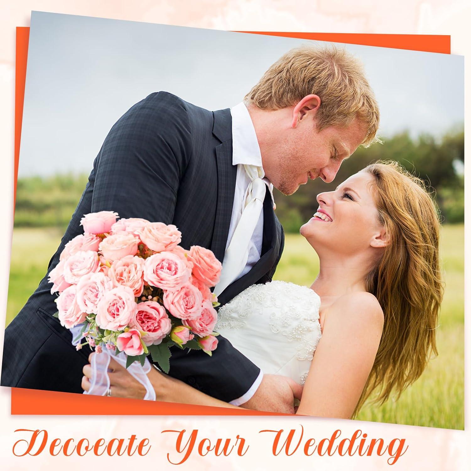 imageGeosar 16 Bundles Artificial Peonies Flowers Fake Silk Peony Bouquet Faux Peonies Flowers Bulk for Decoration Vase Floral Arrangements Wedding Party Table Dusty PinkDusty RosePeach Pink  Light Pink