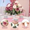 imageGeosar 16 Bundles Artificial Peonies Flowers Fake Silk Peony Bouquet Faux Peonies Flowers Bulk for Decoration Vase Floral Arrangements Wedding Party Table Dusty PinkDusty RoseDusty Pink  Dusty Rose