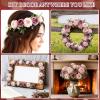 imageGeosar 16 Bundles Artificial Peonies Flowers Fake Silk Peony Bouquet Faux Peonies Flowers Bulk for Decoration Vase Floral Arrangements Wedding Party Table Dusty PinkDusty RoseDusty Rose