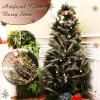 imageGeosar 30 Pcs Christmas Artificial Glitter Berry Stem Decorations 17 Inch Faux Stick Floral Pick Centerpiece Bouquet Flower Bead Twigs for Centerpiece Tree Wreath Xmas Ornaments HomeBurgundyRose Gold