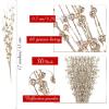 imageGeosar 30 Pcs Christmas Artificial Glitter Berry Stem Decorations 17 Inch Faux Stick Floral Pick Centerpiece Bouquet Flower Bead Twigs for Centerpiece Tree Wreath Xmas Ornaments HomeBurgundyChampagne Gold