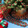 imageGeosar 6 Pcs Christmas Tree Bead Garland 9 Feet Twisted Beads Pearl Garland Red and Green Xmas Tree Bead for Christmas Party Fireplace Wreath Ornaments12