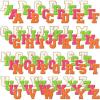 image:image104 Pcs Letter Patch Iron on Chenille AZ Repair Alphabet Applique Patches Embroidered Letter Sew on with Gold Border for Bags Shirts315Purple White Pink BlueFresh Color