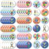 image:image60 Pcs Bulk Autism Awareness Buttons Autism Awareness Heart Colorful Puzzle Buttons Pins Colorful Puzzle Ribbon Kid Child Pattern Button Pins for Autism Awareness Theme Favor