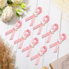 image:image50 Pcs Dove Funeral Ribbons Memorial Ribbon Funeral Pins Classic Memorial Service Respect Ribbon Bow with Safety Pins and Dove for Mourning Remembrance Day Event PinkPink